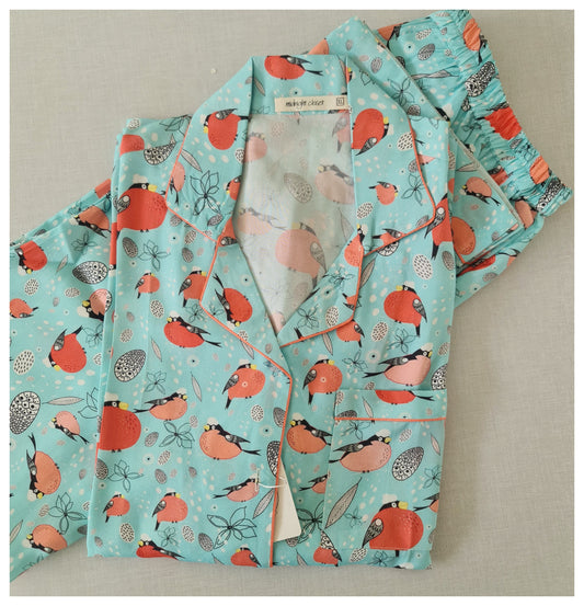 Orange bird pj set