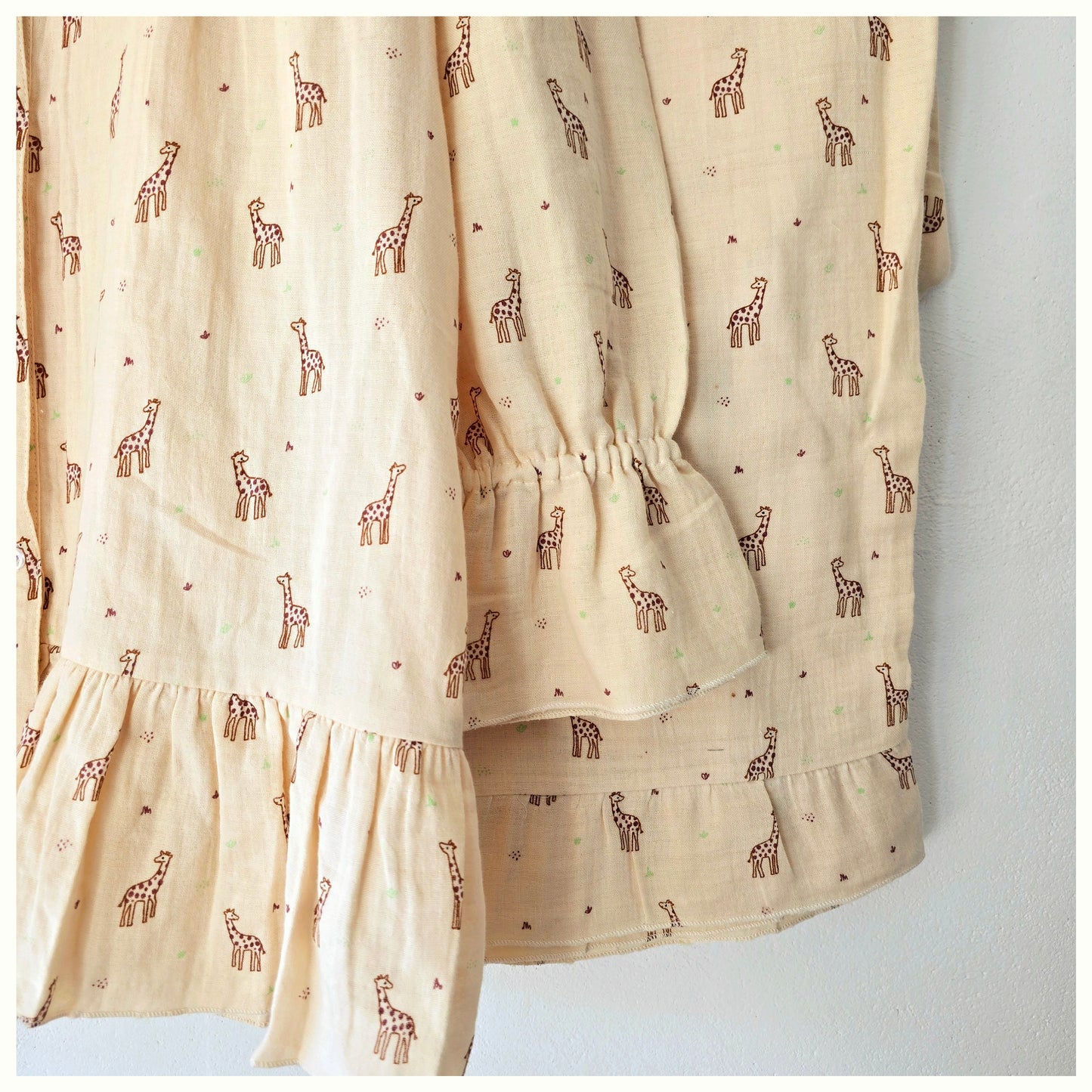 Tiny giraffe pj set