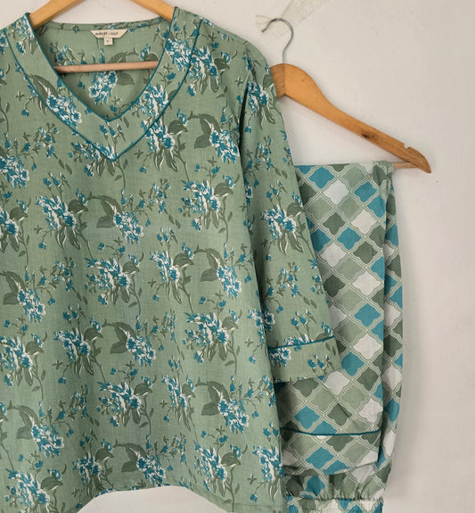 Misty meadows loungewear set