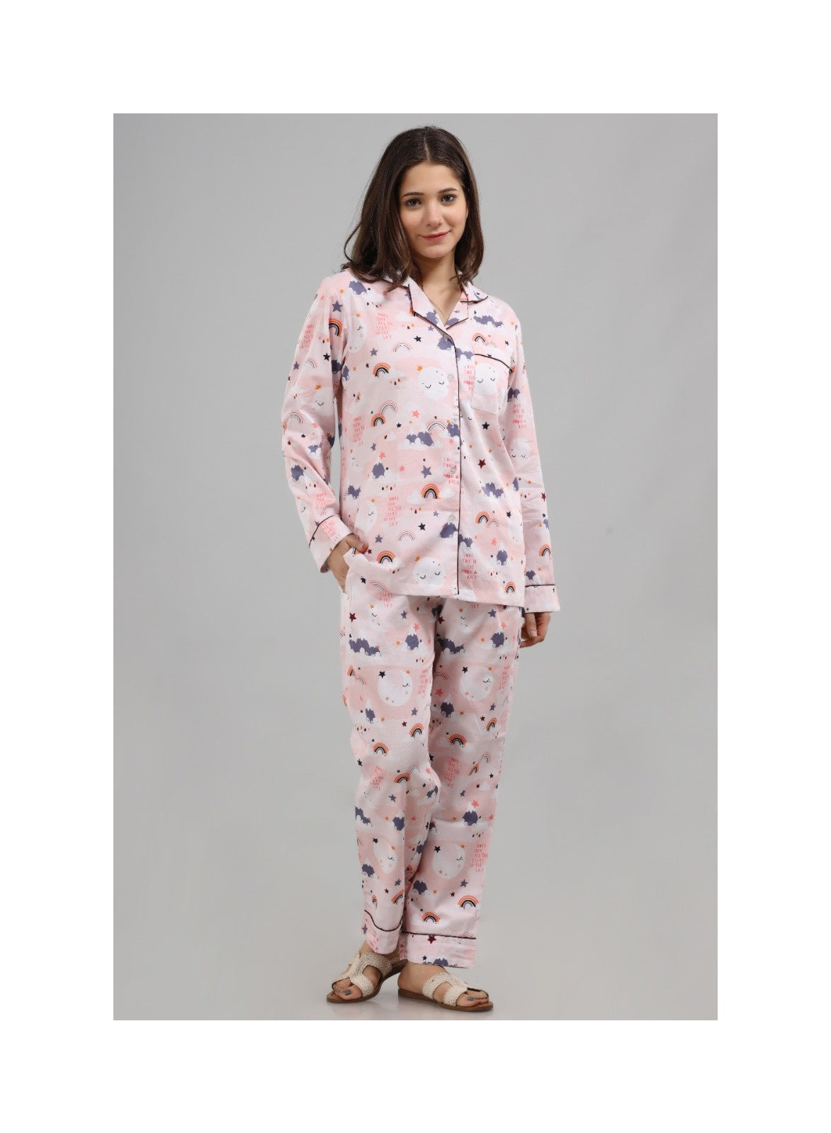 Pink moon print