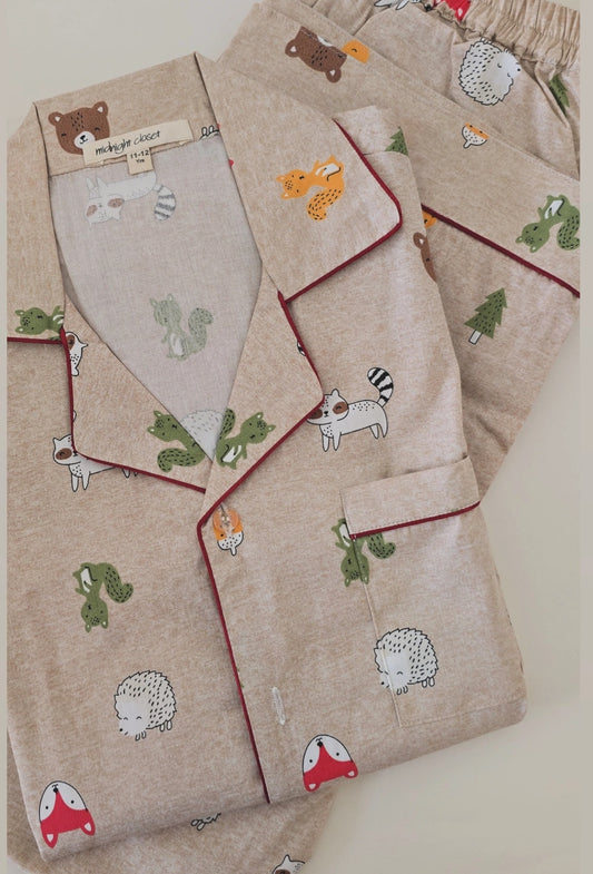 Woodland wonders pj set
