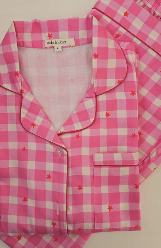 Rosy checks pj set