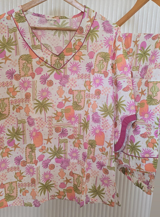 Peppy coastal loungewear set