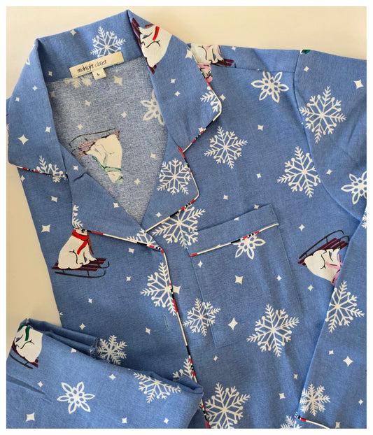 Warm snowflake pj set