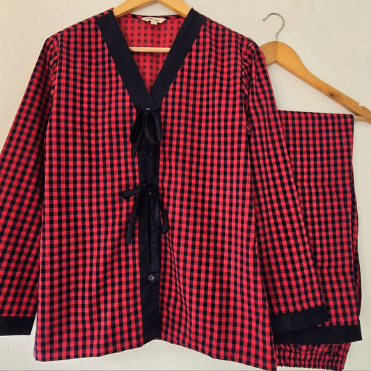 Crossberry bow pj set