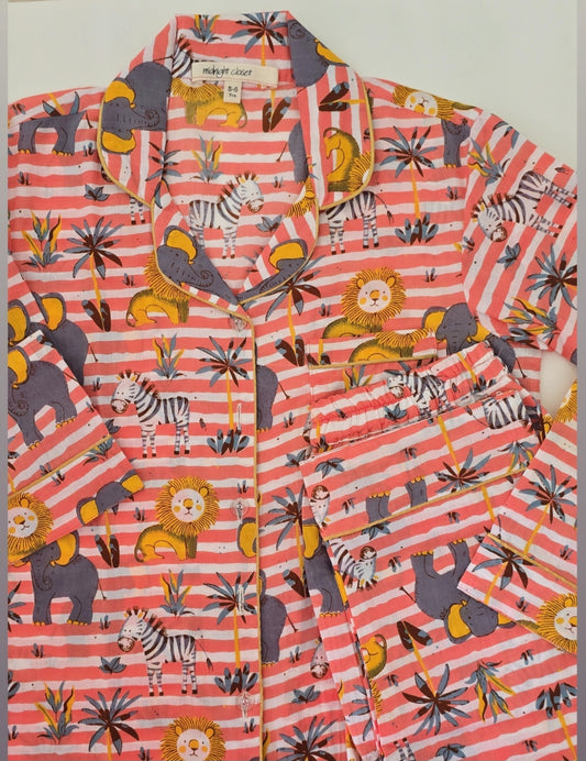 Orange safari snooze set