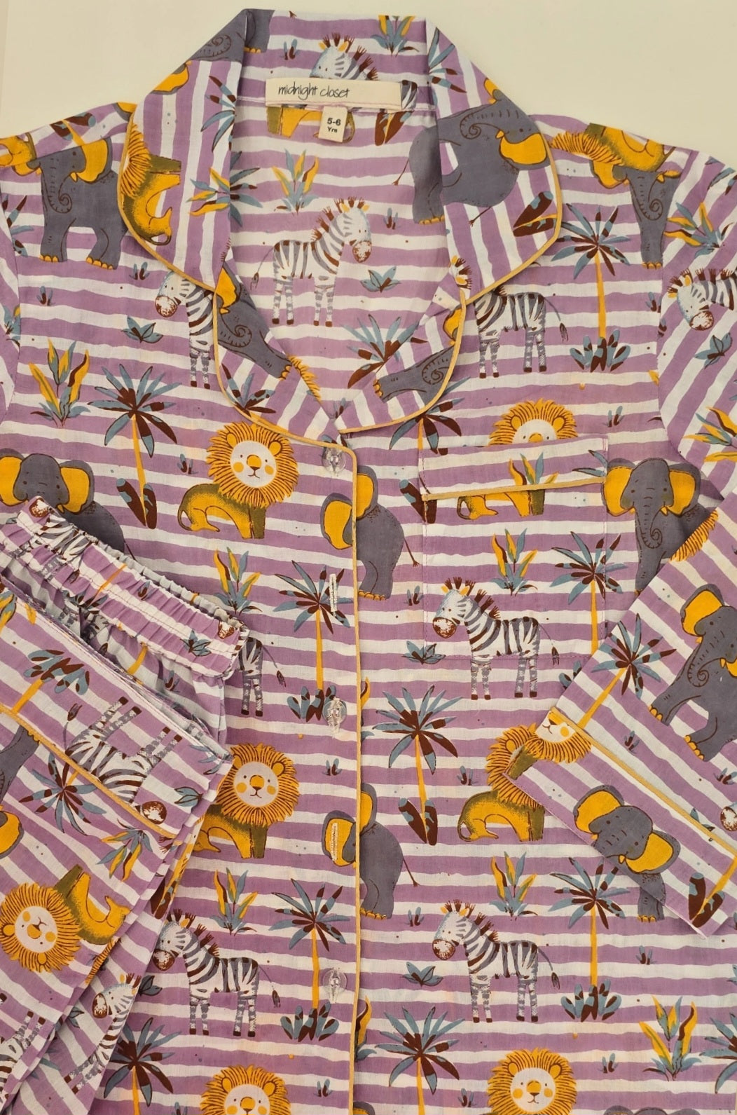 Purple safari snooze set