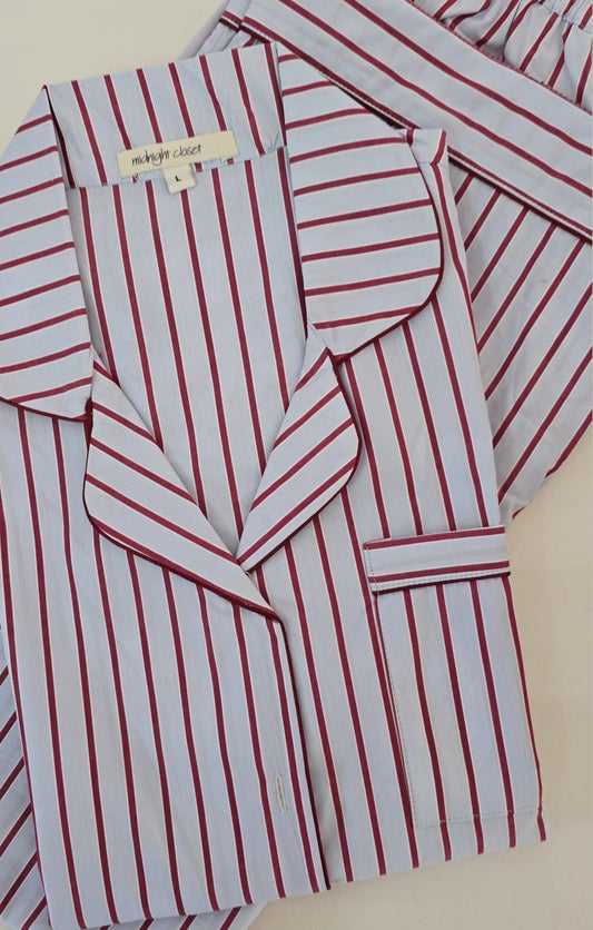 Classic striped pj set