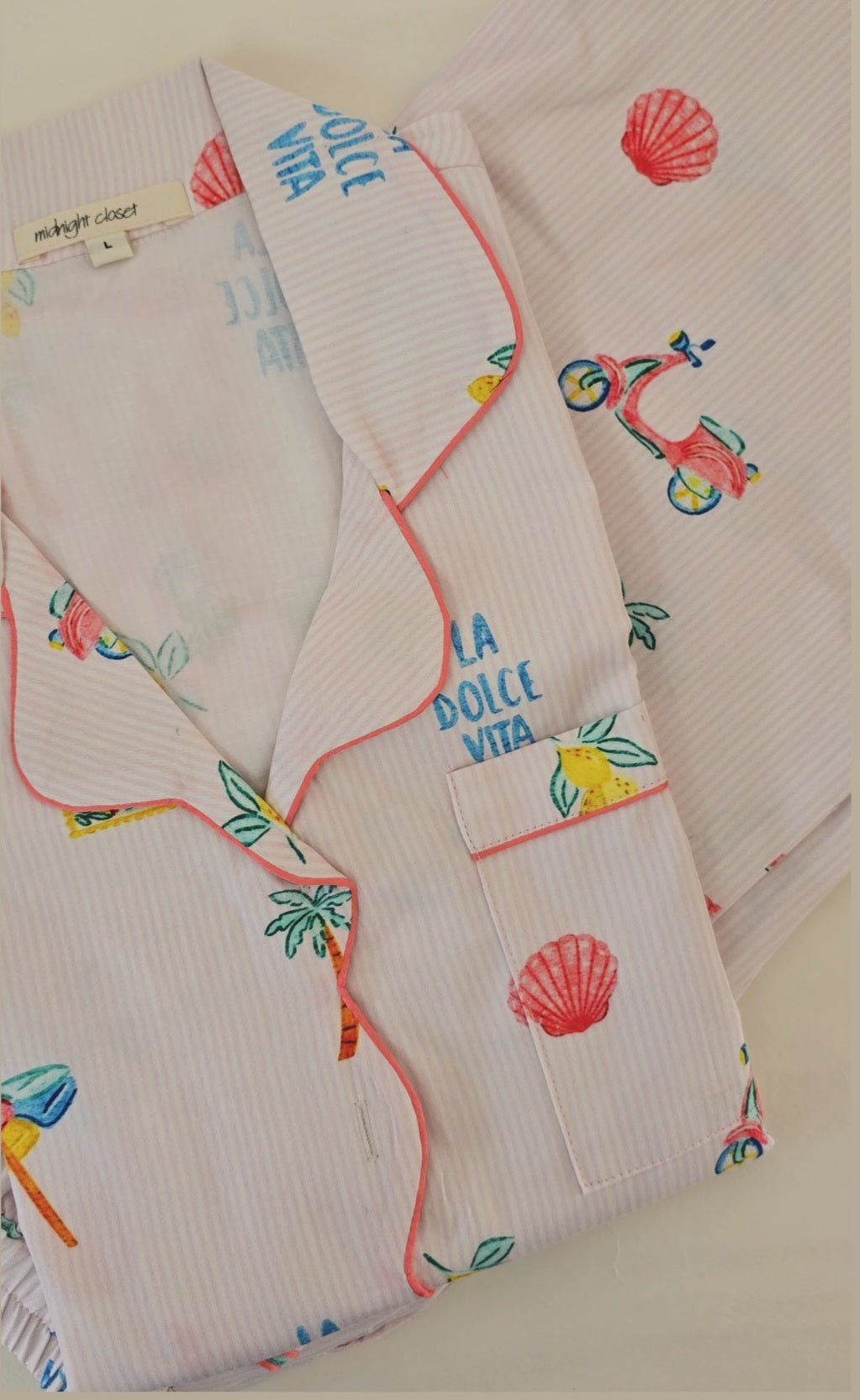 Italian summer pj set