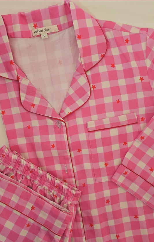 Rosy checks pj set