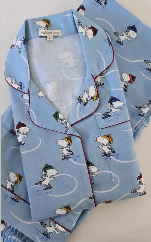 Warm snoopy pj set