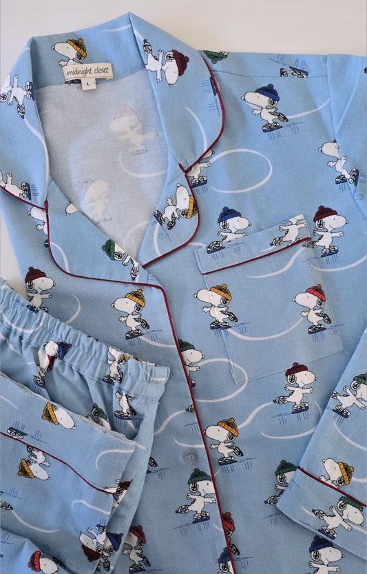Warm snoopy pj set