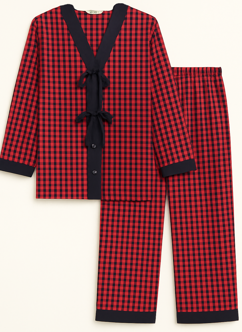 Crossberry bow pj set