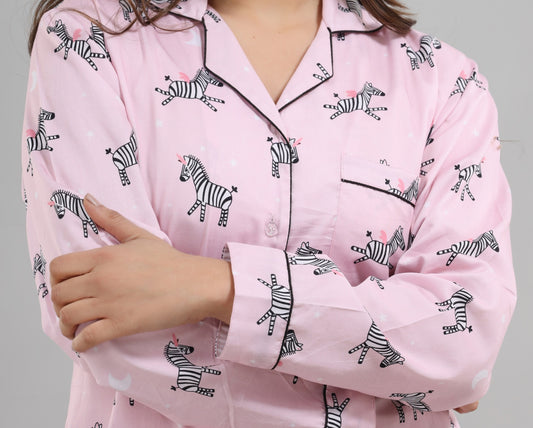 Pink giraffe print
